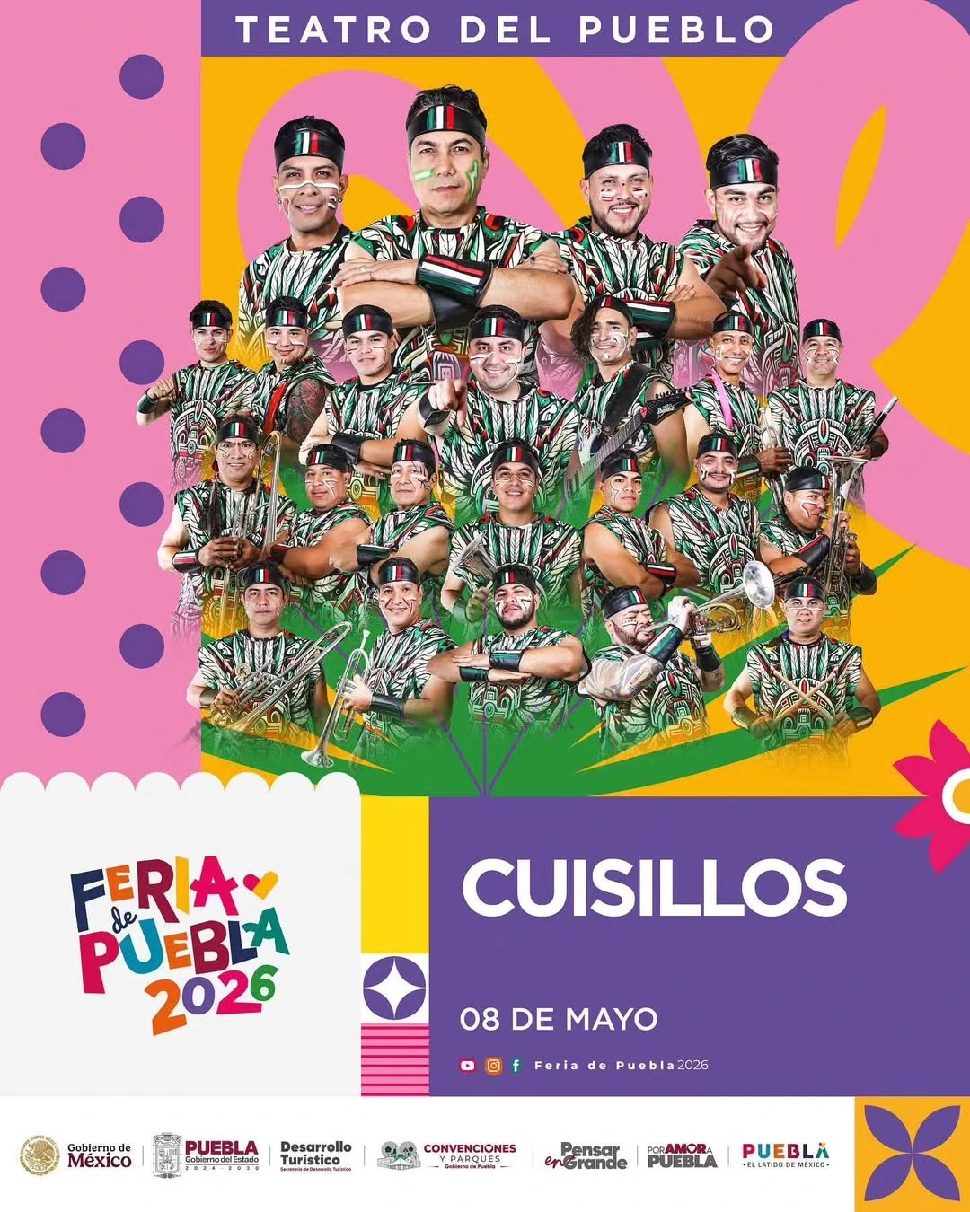 boletos Cuisillos teatro pueblo feria puebla 2026