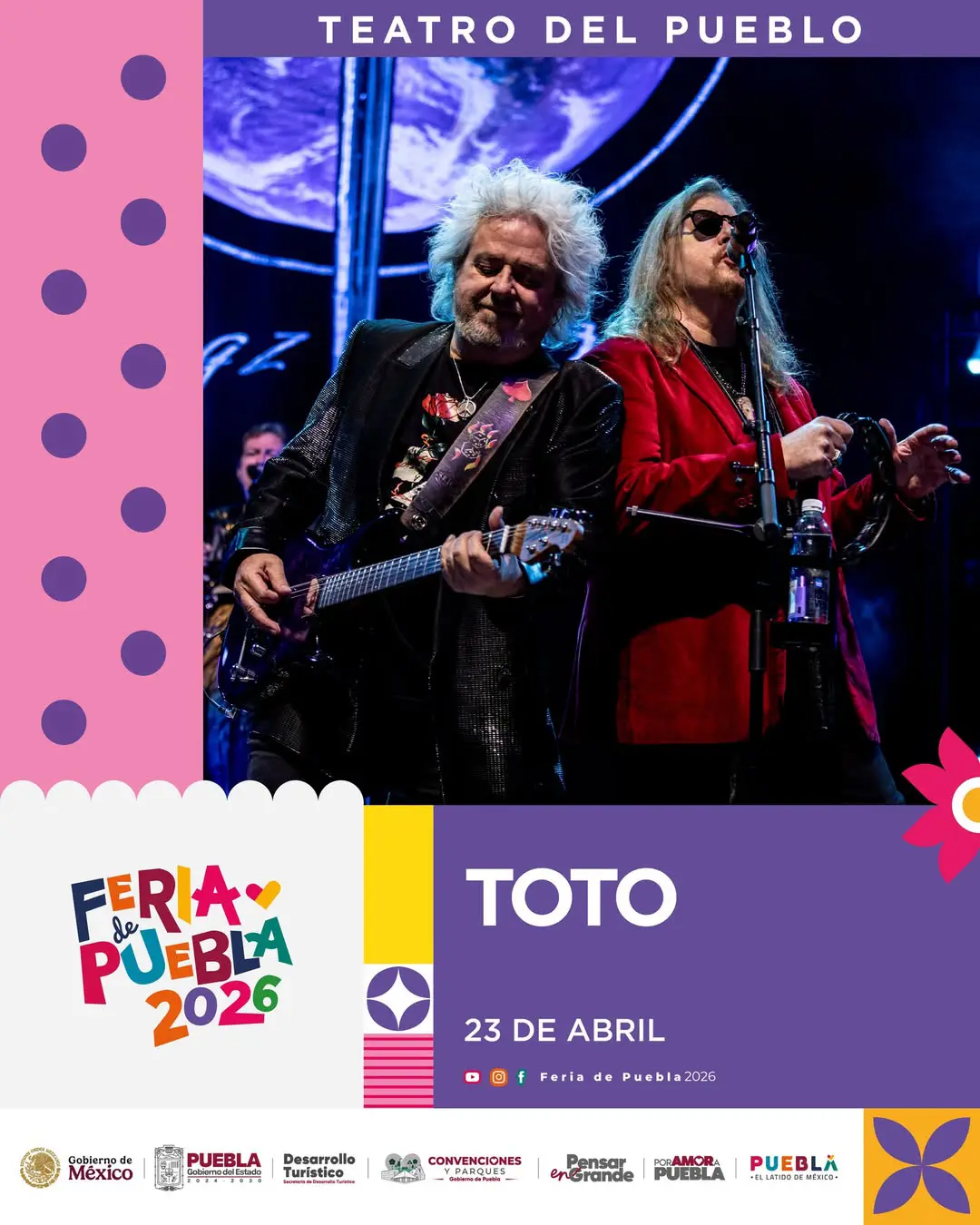 boletos Toto teatro pueblo feria puebla 2026